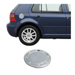Tankdeckel Blenden Tankverschluss für VW Golf 1997-2003 Edelstahl Chrom Chrom