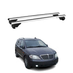 Dachträger Grundtäger für SsangYong Rodius 2004-2013 75kg Aluminium Silber 2 tlg Namma Markt