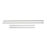 Türschutz Türleiste Seitentürleiste für Suzuki Grand Vitara 2005-2015 Chrom 4x