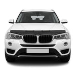 Haubenbra Steinschlagschutz Bonnet Bra für BMW X3 F25 2010-2017 Schwarz Halb