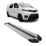 Schweller Trittbretter Schweller für Toyota Proace 2016-2026 L2 L3 Langer Alu