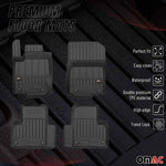 OMAC Gummi Fußmatten für Mercedes M Klasse W166 GLE C292 2011-2019 Premium 4x