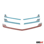 Kühlergrill Leisten Grillleisten für Mercedes Sprinter W906 2013-2018 Chrom 5x