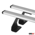 Dachträger für VW T5 T6 Transporter Multivan Caravelle 2003-2024 Stahl Silber 2x