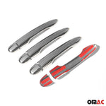 Chrom Türgriff Blende für Renault Modus 2004-2013 Edelstahl 8tlg