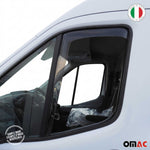 Windabweiser Regenabweiser für Citroen Jumper 2006-2024 Dunkel Acryl 2tlg