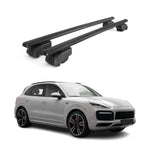 Dachträger Gepäckträger für Porsche Cayenne 2018-2023 ABE Aluminium Schwarz
