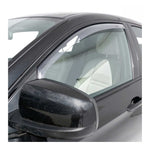 Windabweiser Regenabweiser für BMW X6 E71 E72 2007-2014 Dunkel Acryl 2tlg