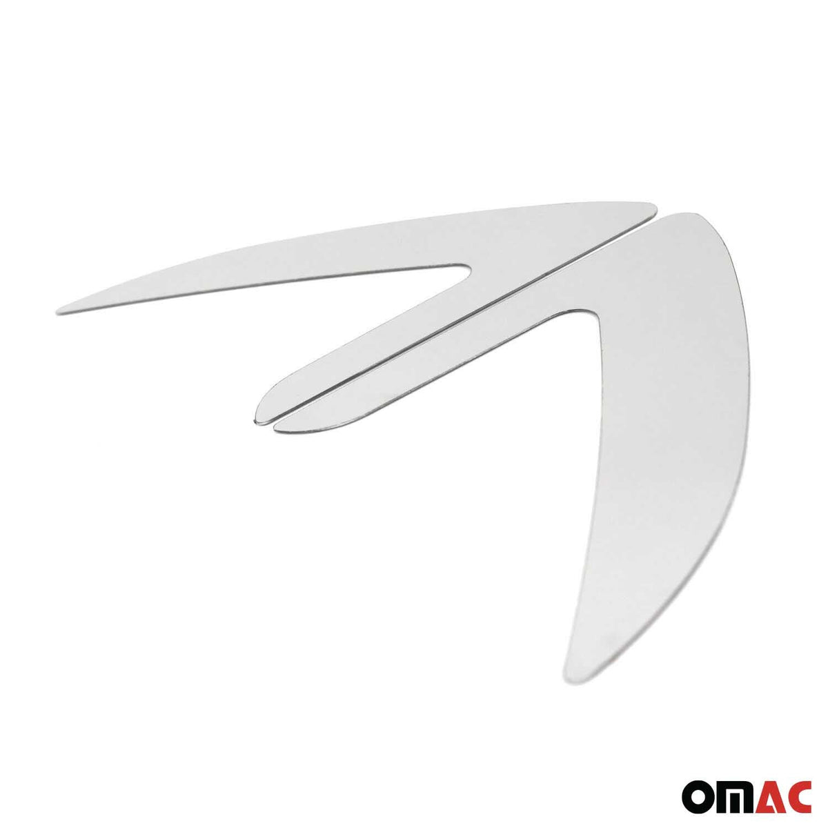 Seitendekor Autodecor für Renault Megane 3 2009-2016 Edelstahl Chromdecor 2tlg