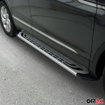 Trittbretter Seitenschweller für Renault Trafic 2014-24 L2 Langer Alu