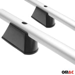 Dachträger + Dachreling für Citroen Berlingo 2008-2018 L1 Aluminium Silber 4x