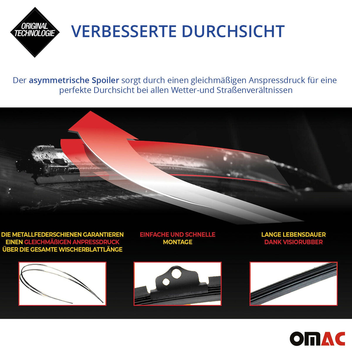 SWF Heckscheibenwischer Wischblatt für VW Crafter 2011-2016 / Crafter 2016-2024