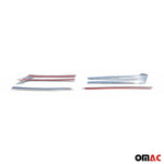 Kühlergrill Leisten Grillleisten für VW Caravelle T5 2010-15 Edelstahl Chrom 4x