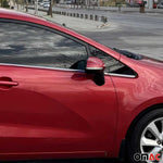 Fensterleisten Zierleisten für Kia Rio 3 2011-2017 Edelstahl Chrom 6tlg