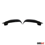 Spiegelkappen Spiegelabdeckung für Renault Megane 2004-2010 ABS Schwarz Glanz