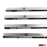 Fensterleisten Zierleisten für Ford Fiesta 2000-2010 Edelstahl Chrom 4tlg