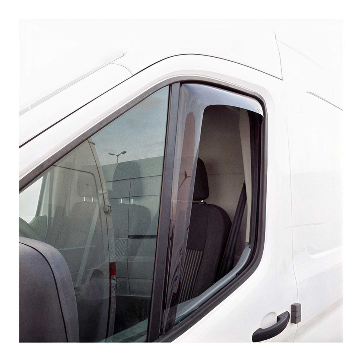Windabweiser Regenabweiser für Citroen Jumper 2006-2024 Dunkel Acryl 2tlg