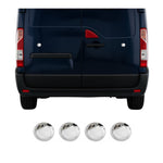 Rücklicht Leisten Heckleuchte für Opel Movano B 2010-2021 Edelstahl Chrom 4tlg