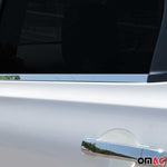 Fensterleisten Zierleisten für Nissan Qashqai +2 2008-2014 Edelstahl Chrom 4tlg