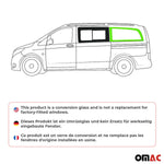 Seitenfenster Auto Fenster für Mercedes-Benz W447 2014-2026 Links L2 Schwarz