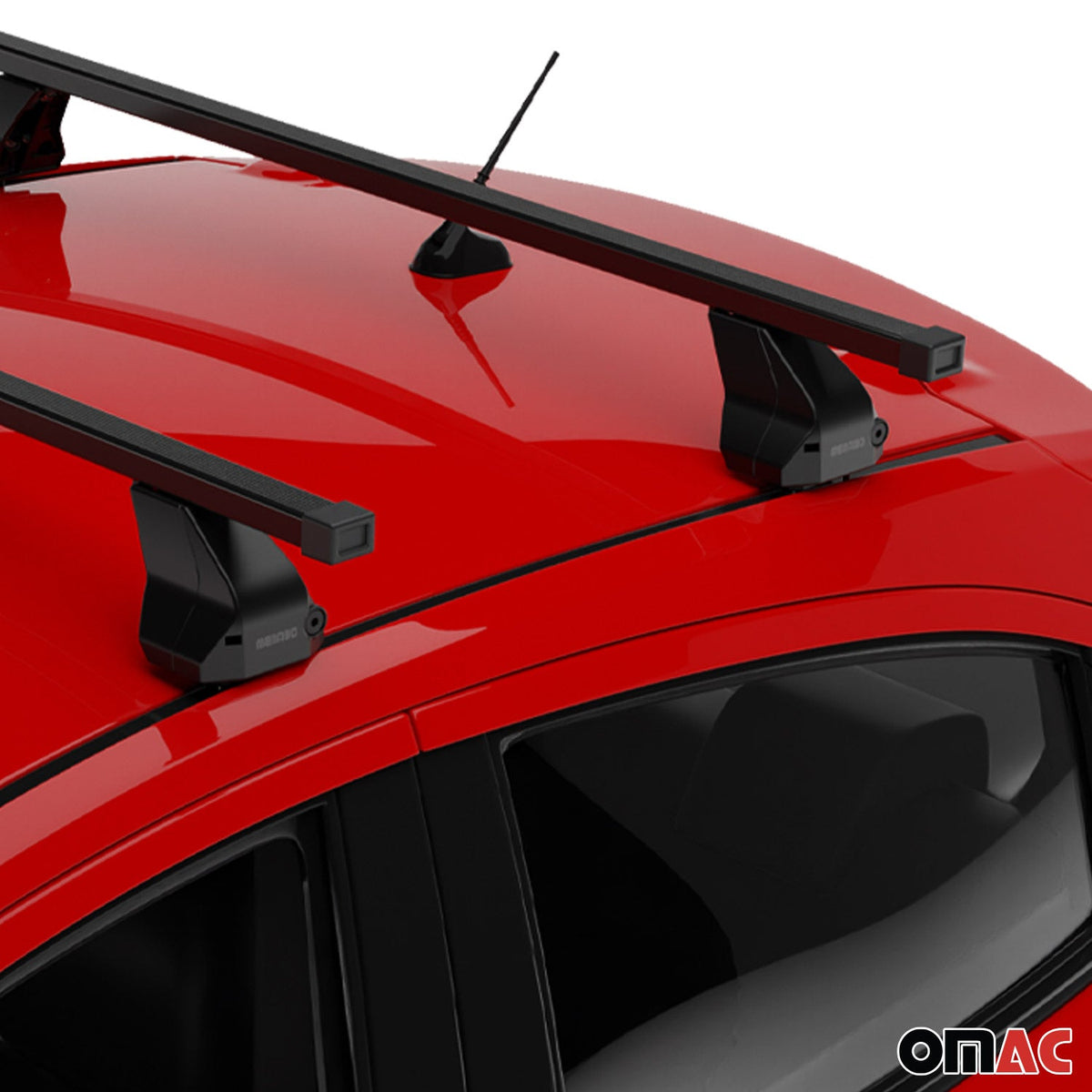 Menabo Dachträger für Subaru Impreza mk5 Stufenheck 2016-2023 75kg Stahl Schwarz