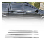 Fensterleisten Zierleisten für Ssangyong Actyon Sports 2006-2012 Edelstahl 4tlg
