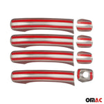Chrom Türgriff Blende für VW Touareg 2003-2010 Edelstahl 8tlg