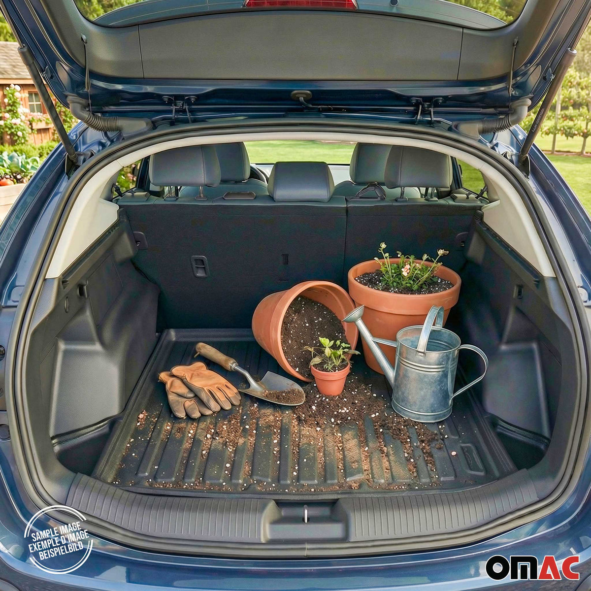 Kofferraumwanne Laderaumwanne für Seat Ateca 2016-2026 Gummi TPE Schwarz