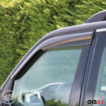 2x Windabweiser Regenabweiser für Mercedes Vito Viano W639 2003-2014 Dunkel