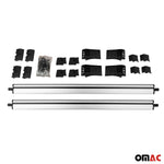 Dachträger Grundtäger für Land Rover Freelander I 1998-2006 75kg Silber Alu 2tlg