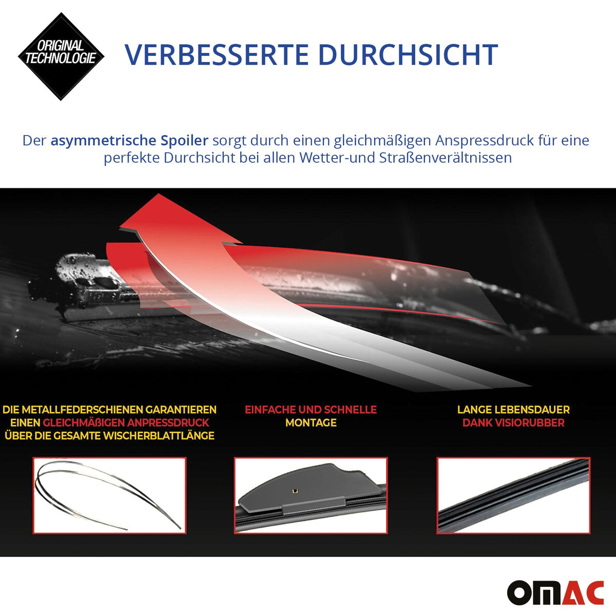 SWF Scheibenwischer Wischblatt Vorne für Fiat Freemont 2011-2015