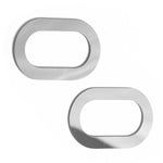 Blinkerrahmen Signalblende Blinker für Dacia Lodgy 2012-2022 Edelstahl Chrom 2x