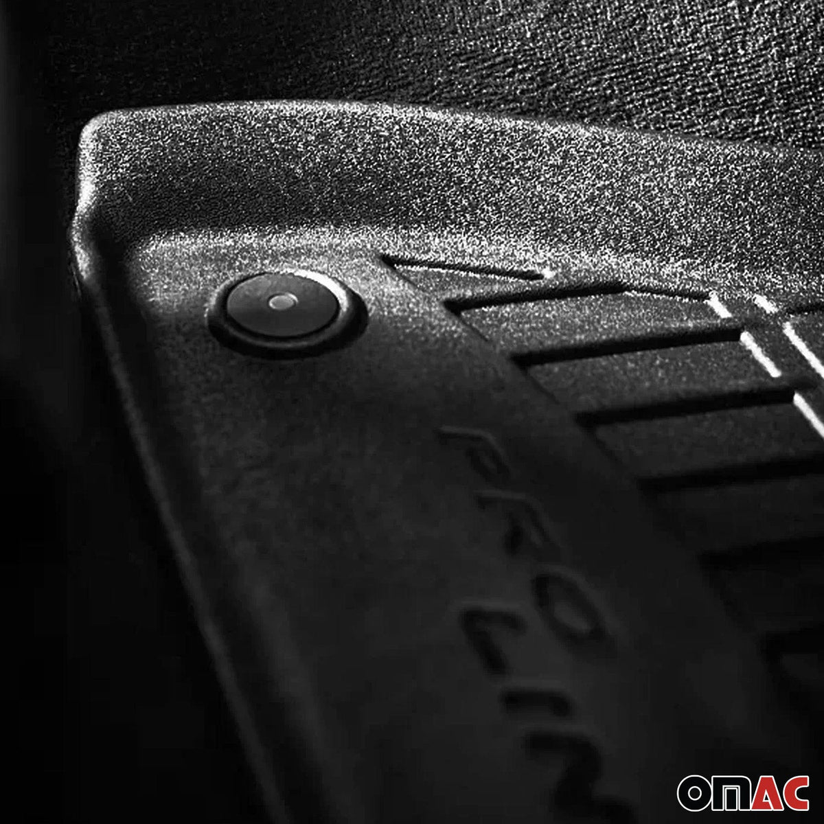 OMAC Gummi Fußmatten für Mitsubishi Space Star 2012-2026 Premium TPE Schwarz 4x