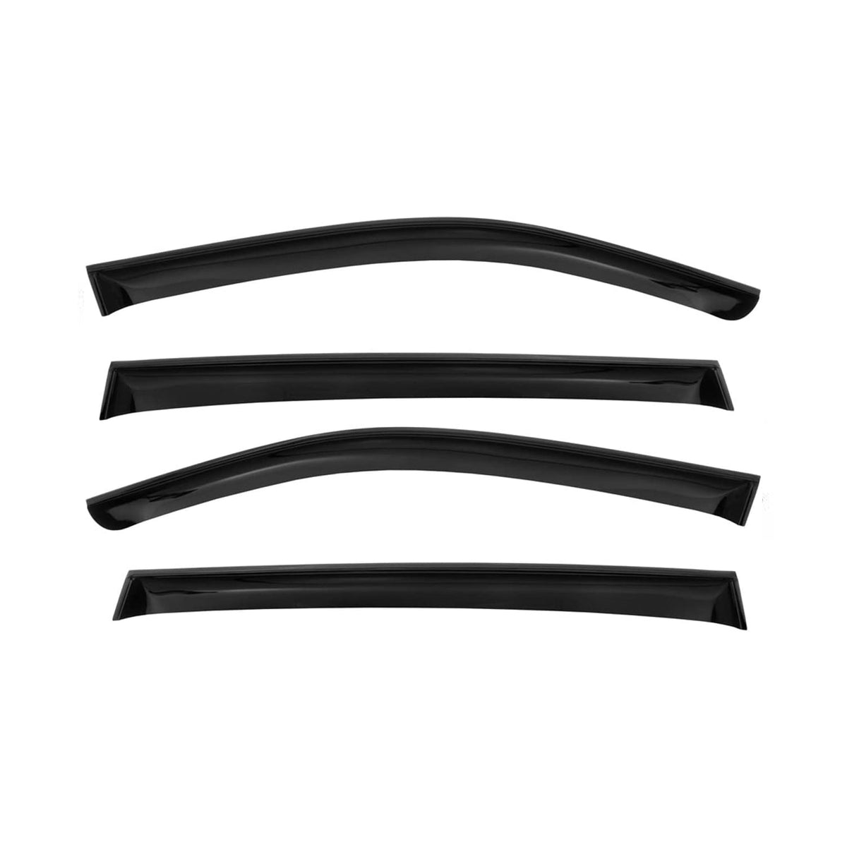 4x Windabweiser Regenabweiser für Hyundai Tucson III 2015-2020 Acryl Dunkel