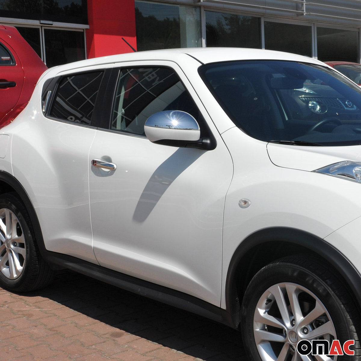 Türgriffe Blende Heckleiste Spiegelkappen für Nissan Juke 2010-2019 Chrom Satz
