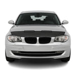 Schwarz Halb Haubenbra Steinschlagschutz Bonnet Bra für BMW 1er E87 2004-2011