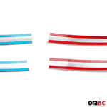 Kühlergrill Leisten Grillleisten für VW Golf mk4 1997-2006 Edelstahl Chrom 4tlg