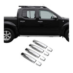 Chrom Türgriff Blende für Nissan Qashqai +2 2009-2013 4Tür Edelstahl