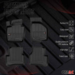 OMAC Gummi Fußmatten für VW Passat B6 2005-2010 Premium TPE Automatten 4tlg