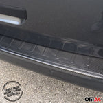 Ladekantenschutz Stoßstange für VW Passat B7 Limo 2010-2014 Echt Carbon Schwarz