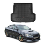 OMAC Gummi Kofferraumwanne für Subaru Legacy 2003-2009 TPE Laderaumwanne Schwarz