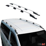 Dachreling Dachgepäckträger für VW Caddy Maxi 2003-15 L2 Langer Alu ABE 2x