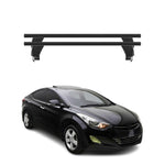 Menabo Dachträger Grundtäger für Hyundai Elantra mk5 2011-2016 50kg Alu Schwarz