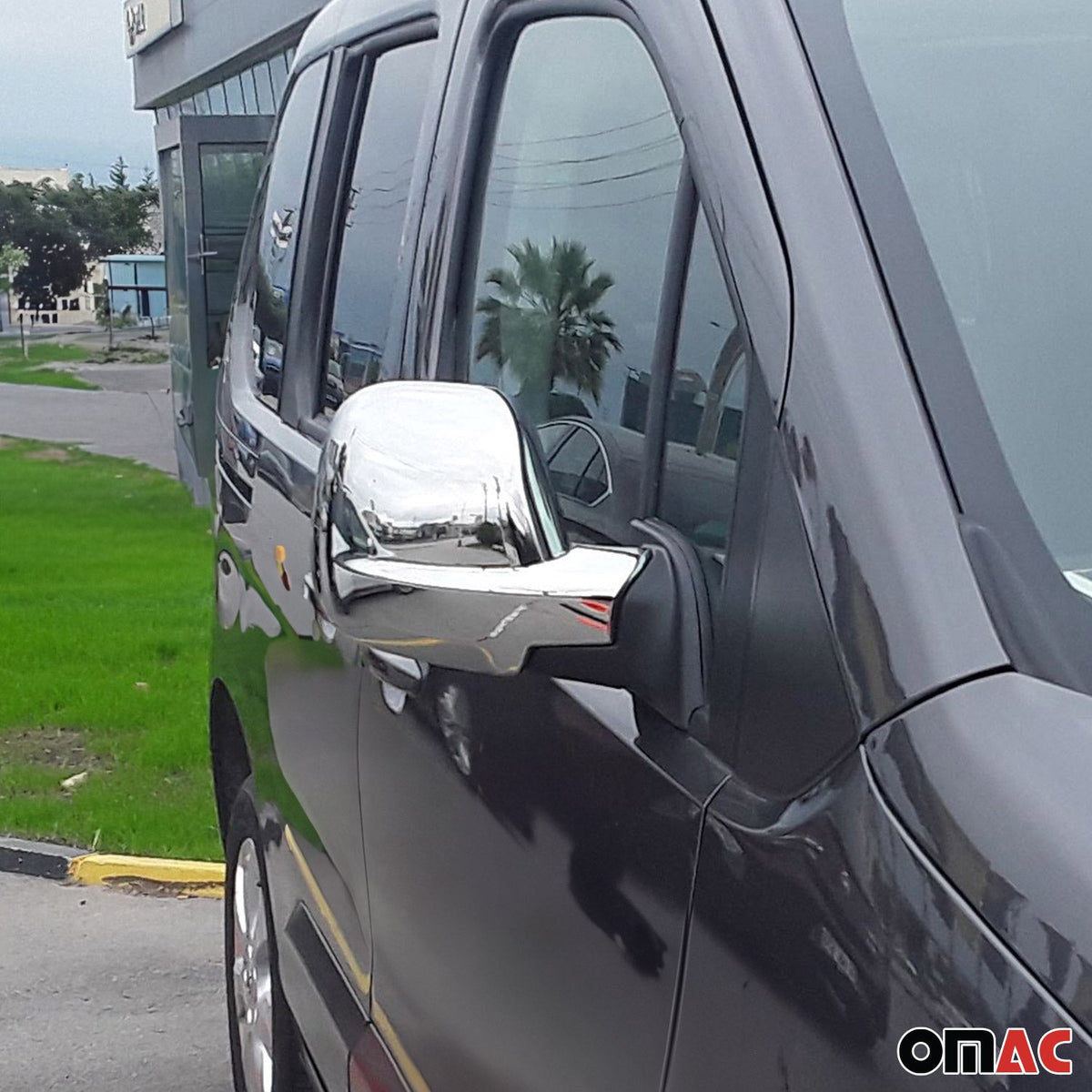 Spiegelkappen Spiegelabdeckung für Citroen Berlingo 2012-2018 Chrom ABS Silber