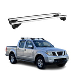 Dachträger Grundtäger für Nissan Navara D40 2004-2015 75kg Alu Silber 2 tlg Namma Markt