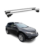 Dachträger Grundtäger für Nissan Murano 2007-2014 75kg Alu Silber 2 tlg