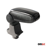 Mittelarmlehne Armlehne für Fiat Grande Punto Evo 2007-2024 PU-Leder ABS Schwarz