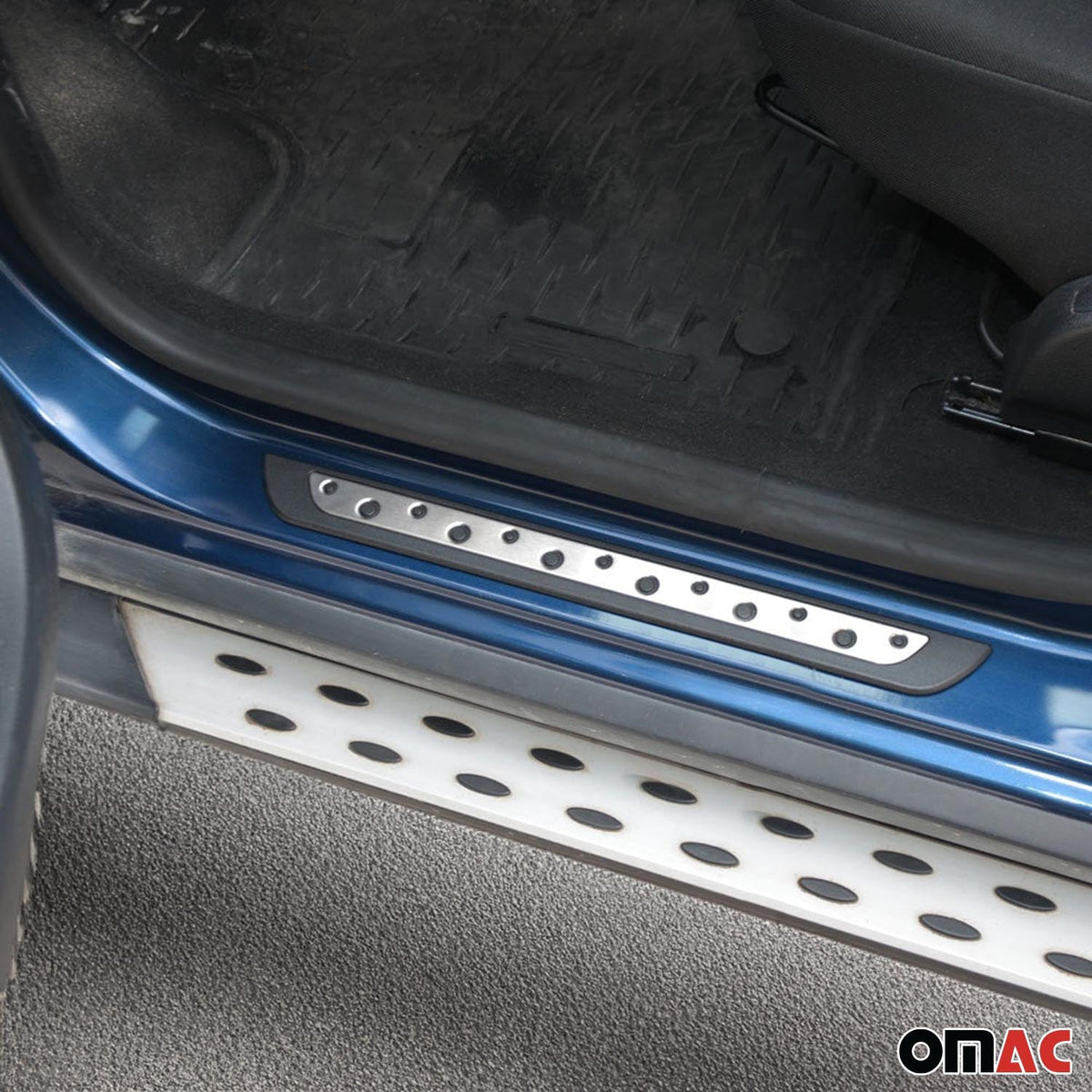 Einstiegsleisten Türschweller für Opel Meriva 2003-2017 Edelstahl Chrom 4tlg