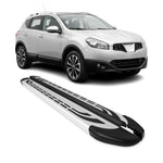 Trittbretter Seitenschweller Seitenbretter für Nissan Qashqai J10 2006-2014 Alu