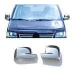 Spiegelkappen Spiegelabdeckung für VW Transporter T5 2003-2010 Chrom ABS Silber